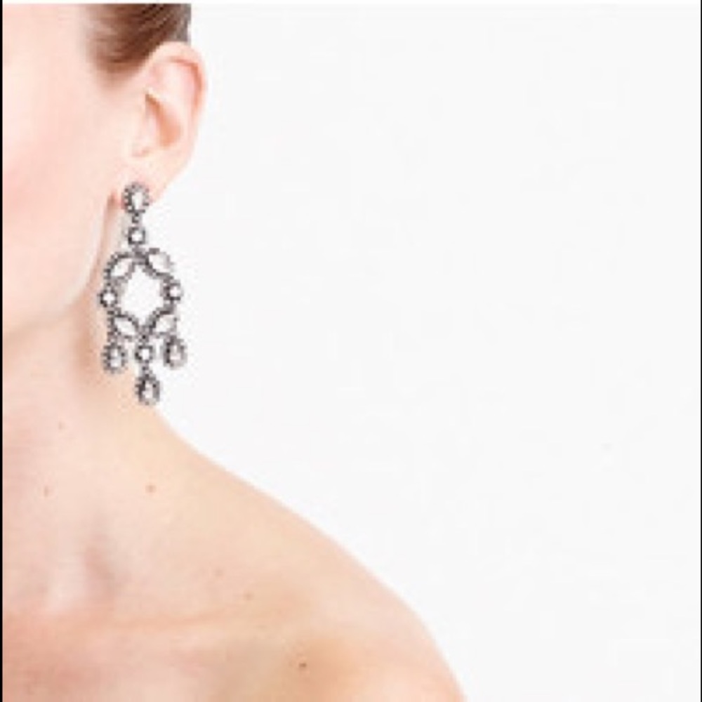 J.Crew Crystal Chandelier Earring